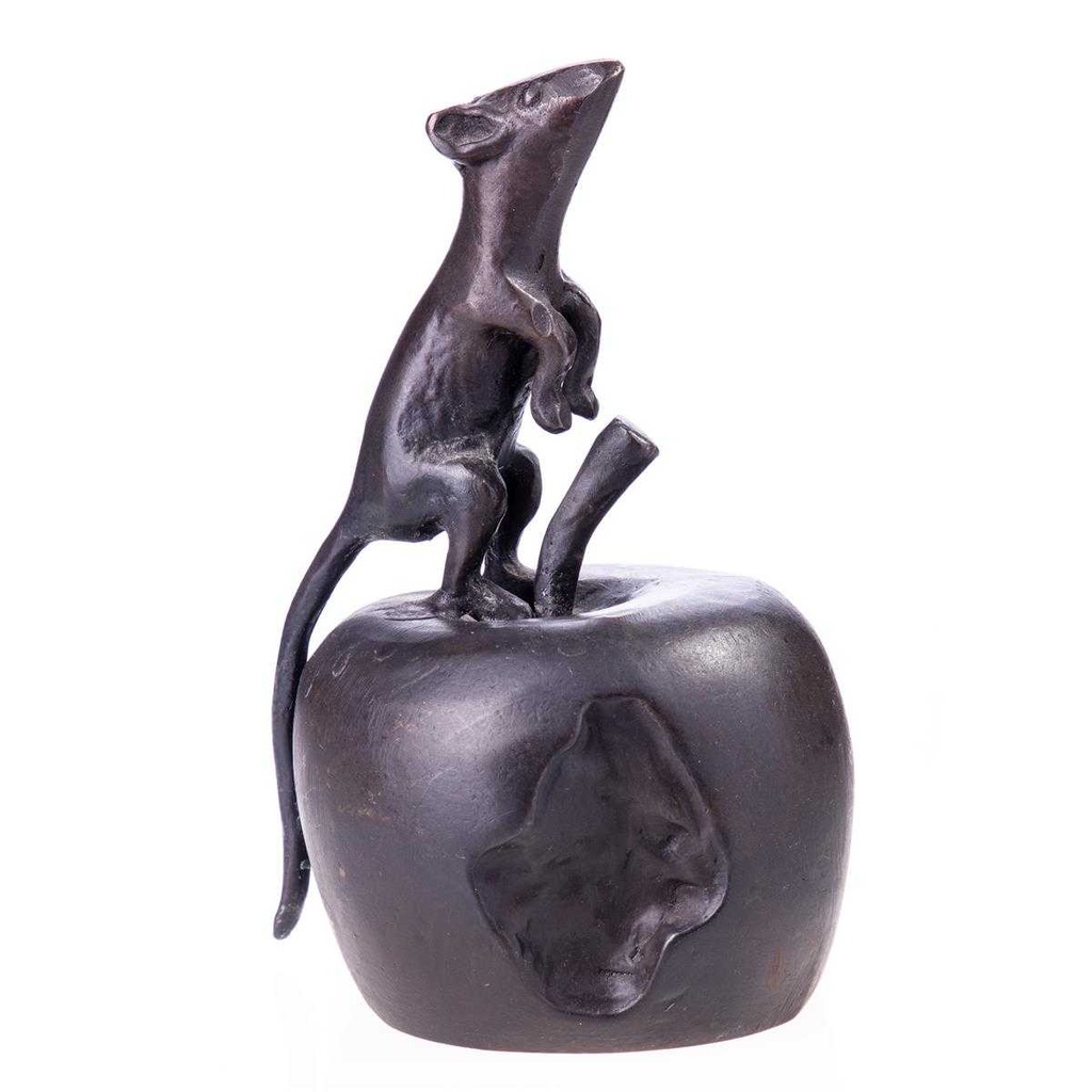 [LA-62715] Skulptur Figur Kupfer #62715