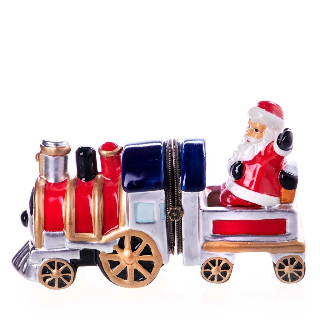 [LA-62733] Döschen Dose Porzellan Weihnachtsmann Weihnachten #62733