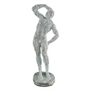 Skulptur Figur Kunststein Posierender Mann
