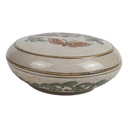 Dose Bunt Porzellan D 14 cm Jugend-Stil