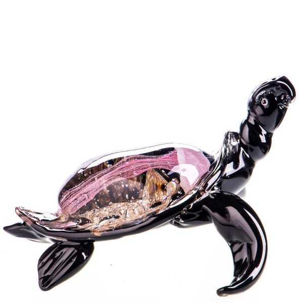 [LA-62841] Skulptur Glas Schildkröte Murano-Stil #62841