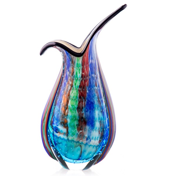 [LA-62870] Vase Glas Murano-Stil #62870