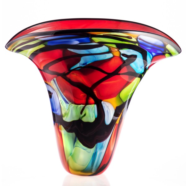 [LA-62930] Vase Glas Murano-Stil #62930