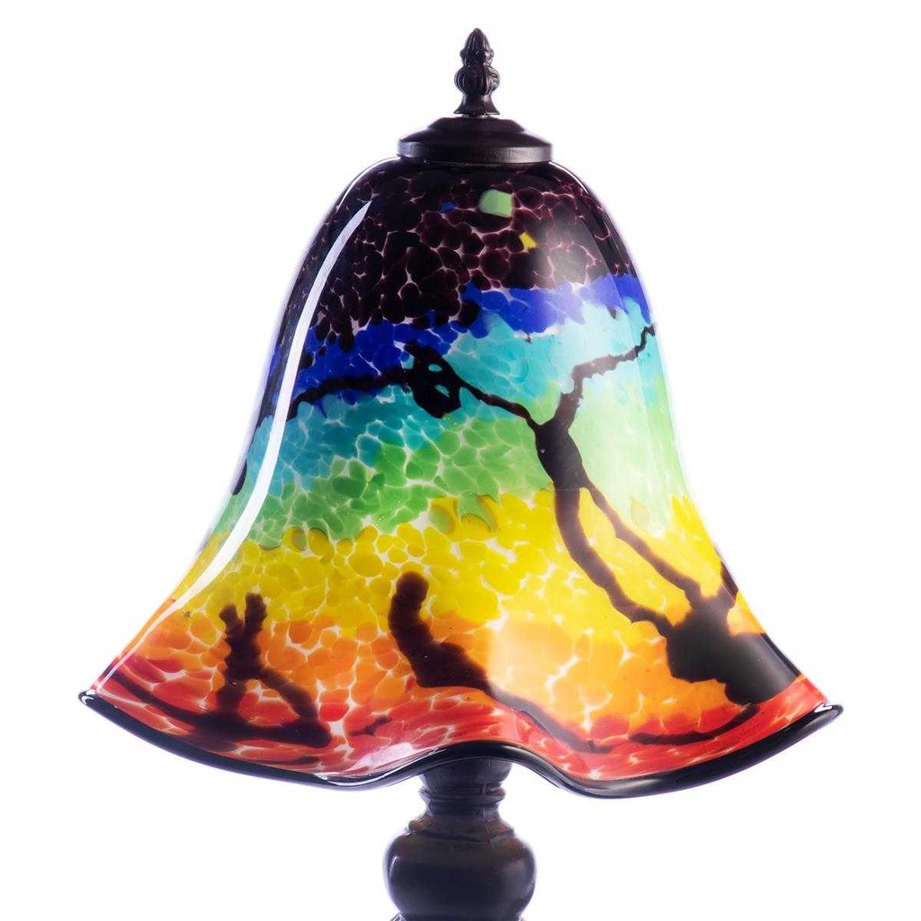 [LA-63005] Lampenschirm Ersatzglas Ersatzschirm Glasschirm Murano-Stil #63005