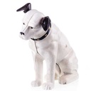 Spardose Geldbank Skulptur Gusseisen Hund Nipper