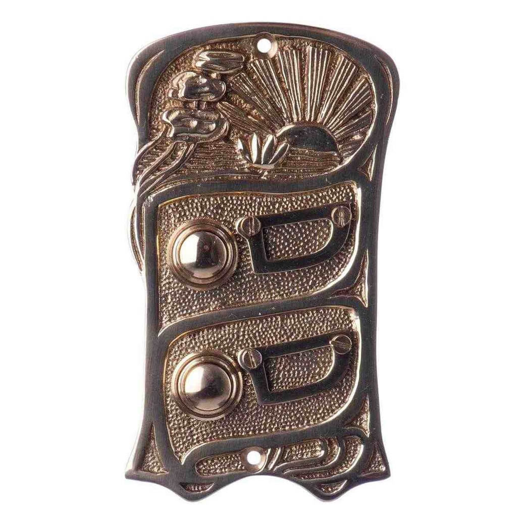 [LA-63101] Klingelschild Messing #63101