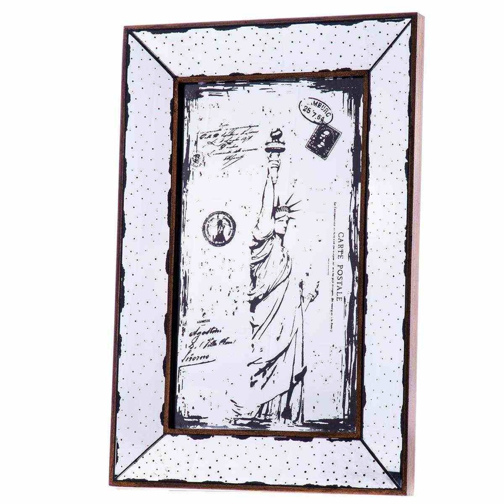 [LA-63549] Motiv-Spiegel  Freiheitsstatue #63549