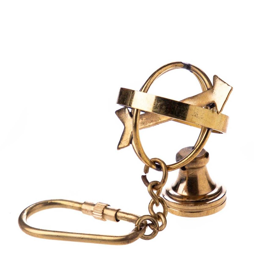 [LA-63624] Schlüsselanhänger Armillarsphäre #63624