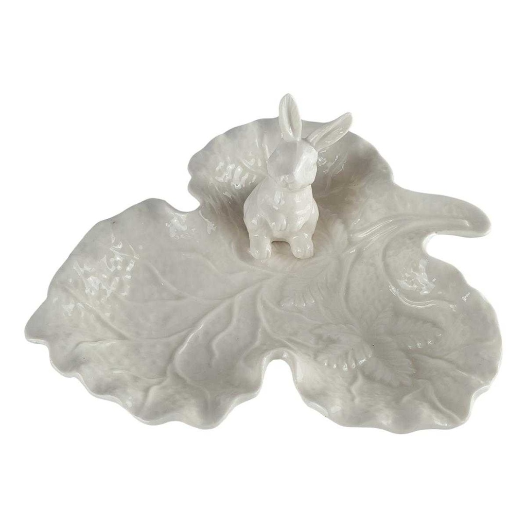 [LA-63665] Schale Keramik Hase