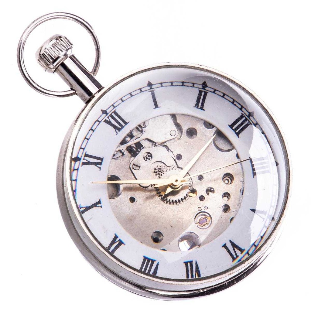 [LA-63725] Messing Kugeluhr mit Mechanischem Uhrwerk in Holzbox #63725
