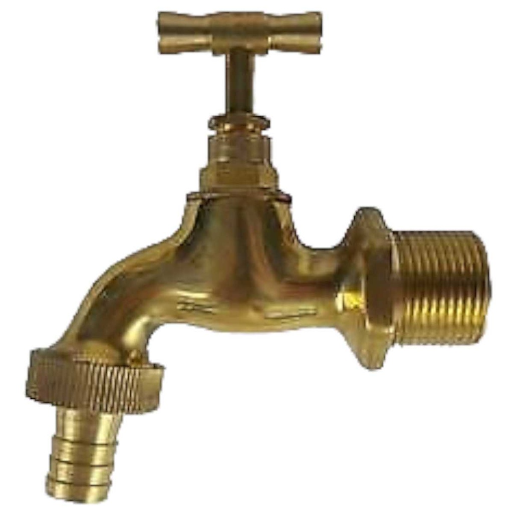 [LA-63859] Wasserhahn ¾ Zoll Aluminium Messing