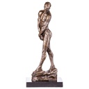 Bronze Skulptur Figur Bronzeskulptur Bronzefigur Männlicher Akt nach Rodin
