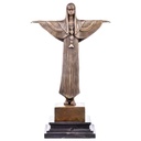 Bronze Skulptur Figur Bronzeskulptur Bronzefigur Das Glaubensbekenntnis / The Creed nach D.H.Chiparus Art-Deco-Stil