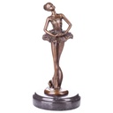 Bronze Skulptur Figur Bronzeskulptur Bronzefigur Ballerina Balletttänzerin #64011
