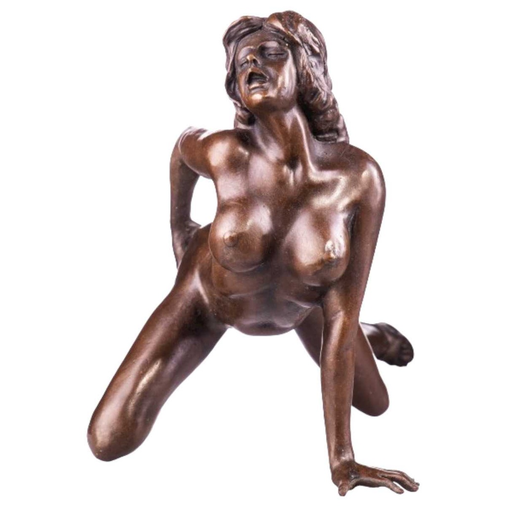 [LA-64017] Skulptur Figur Bronzeskulptur Bronzefigur Bronze Akt Weiblicher #64017