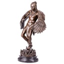 Bronze Skulptur Figur Bronzeskulptur Bronzefigur Western Tanzender Indianer Western-Stil