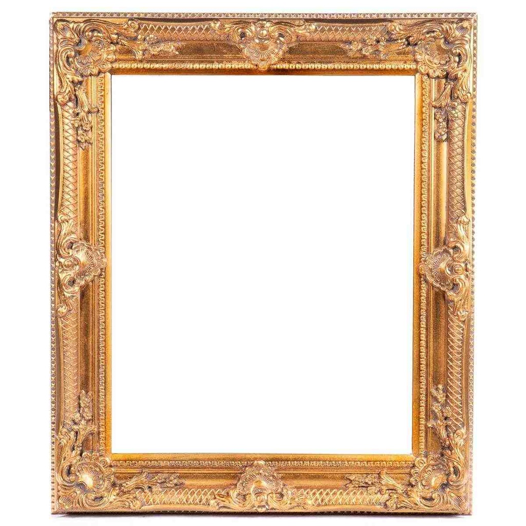 [LA-85100] Holzrahmen Bilderrahmen Spiegelrahmen Gold #85100