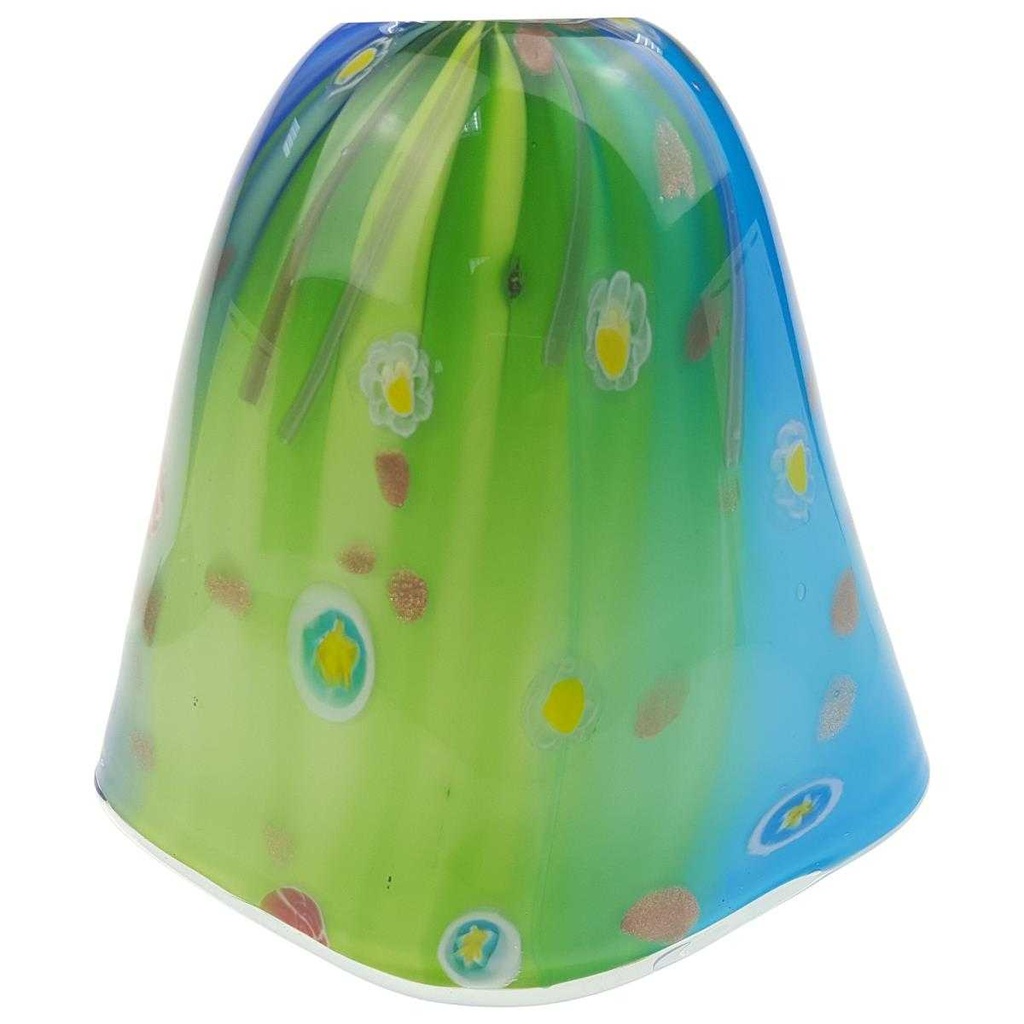 Lampenschirm Ersatzglas Ersatzschirm Glasschirm Mehrfarbig Glas Murano-Stil #85104