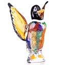 Skulptur Figur Glas Ente Murano-Stil #85120