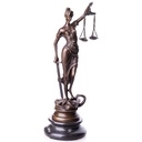 Skulptur Figur Bronzeskulptur Bronzefigur Justitia