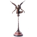 Skulptur Figur Bronzeskulptur Bronzefigur Elfe