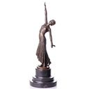 Skulptur Figur Bronzeskulptur Bronzefigur Tänzerin