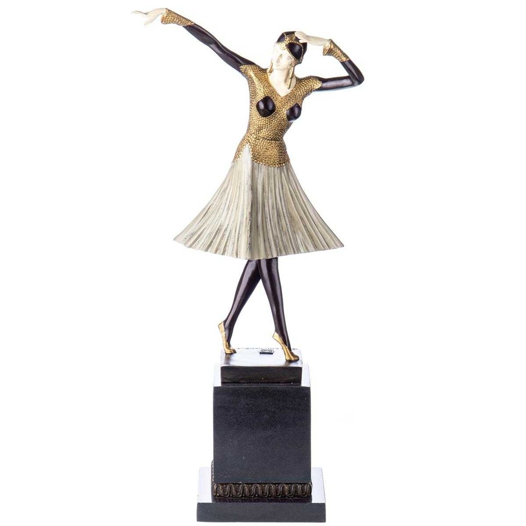 [LA-88112] Skulptur Figur Bronzeskulptur Bronzefigur Tänzerin Miro