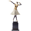 Skulptur Figur Bronzeskulptur Bronzefigur Tänzerin Miro