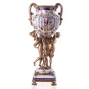 Vase Porzellan/Messing #88161