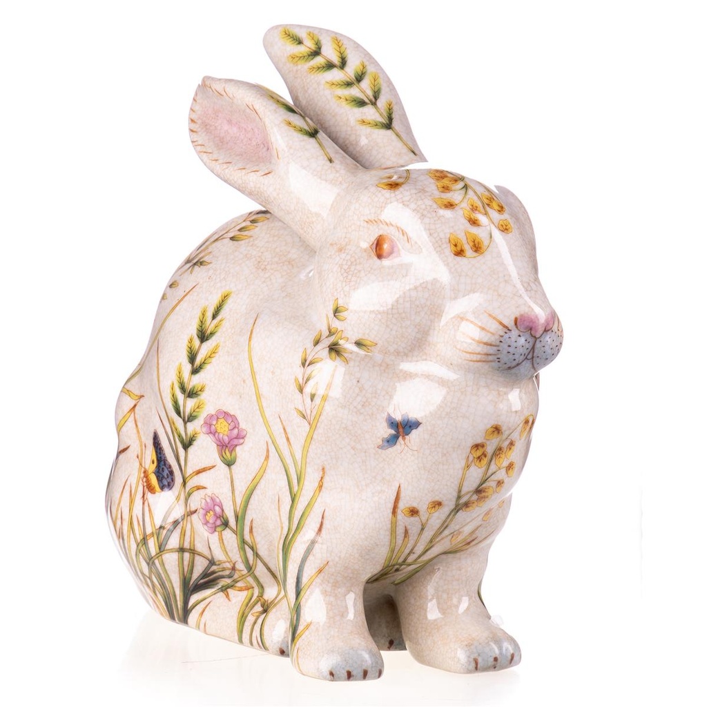 [LA-88170] Figur Skulptur Porzellan Hase #88170