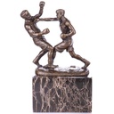 Skulptur Figur Statue Bronzeskulptur Bronzefigur Bronze Boxer