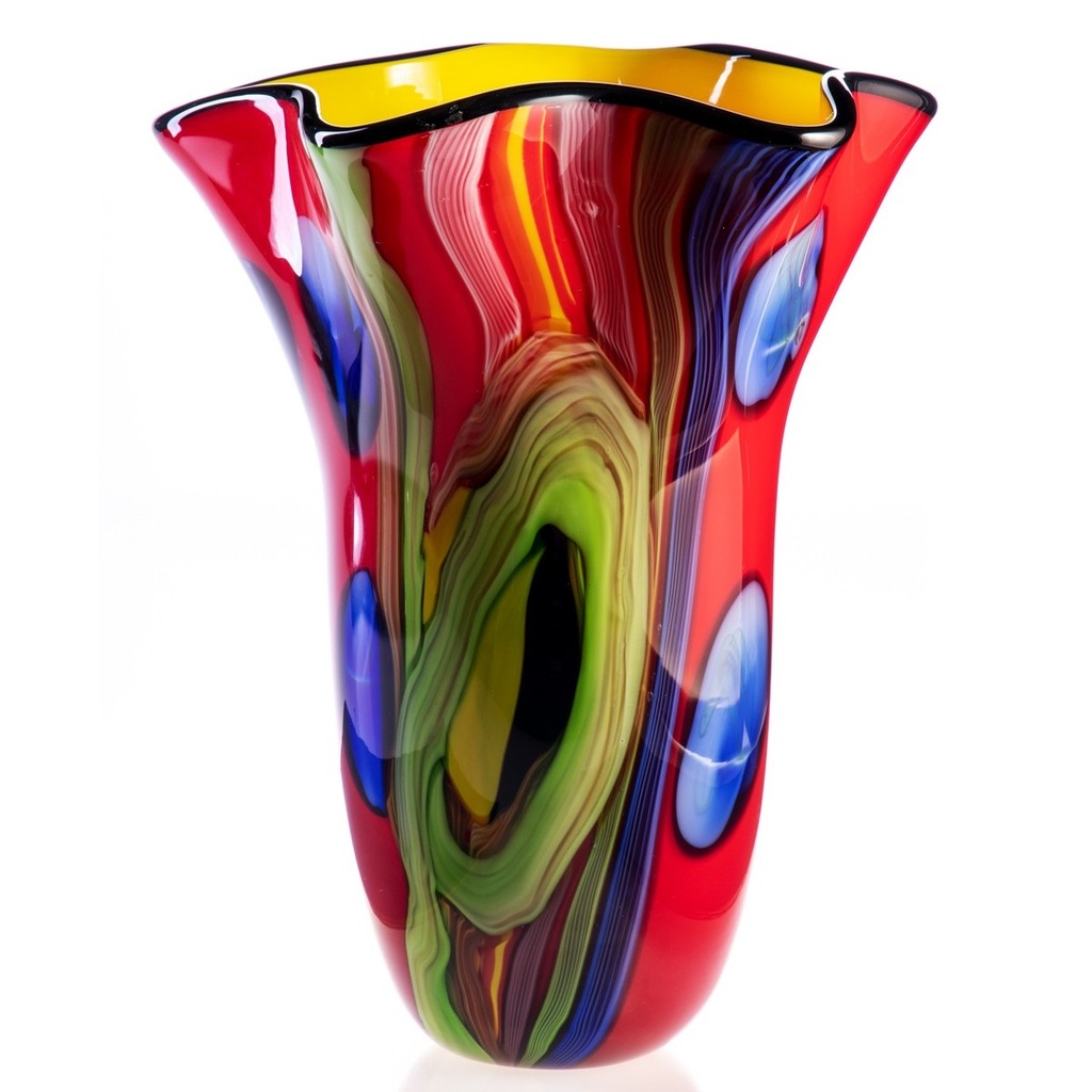[LA-96860] Vase Glas Murano-Stil #96860