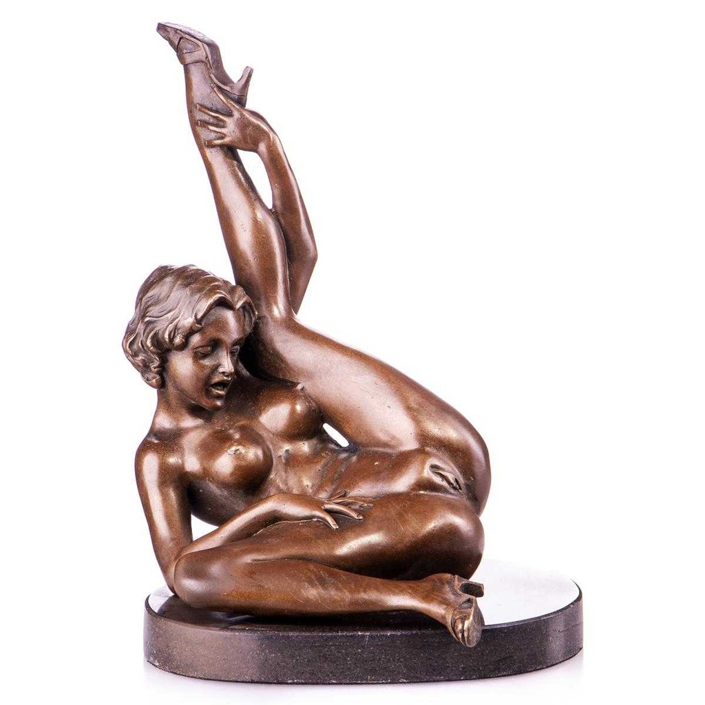 [LA-96911] Skulptur Figur Statue Weiblicher Akt Erotik #96911