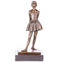 Skulptur Figur Statue Bronzeskulptur Bronzefigur Bronze Junge Vierzehnjährige Tänzerin nach Degas