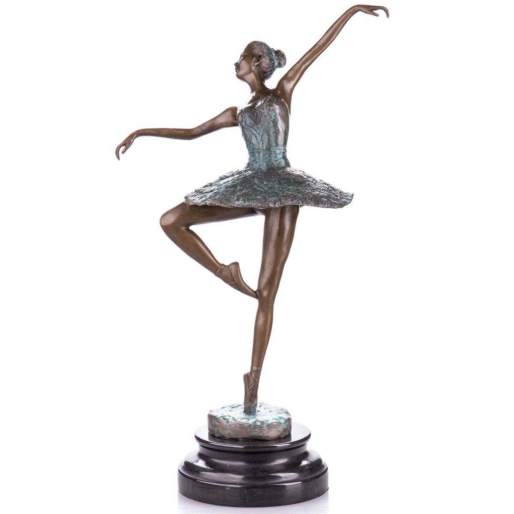 [LA-96926] Skulptur Figur Statue Ballerina Balletttänzerin