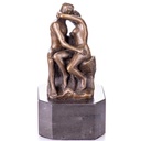 Bronze Skulptur Figur Bronzeskulptur Bronzefigur Statue Der Kuss Impressionismus nach Rodin