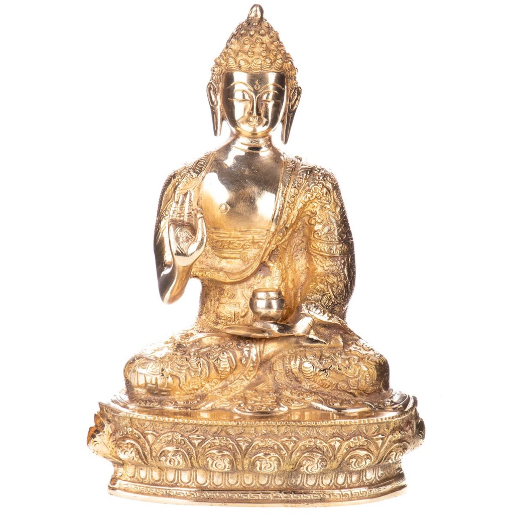 [LA-98924] Messingfigur Buddha