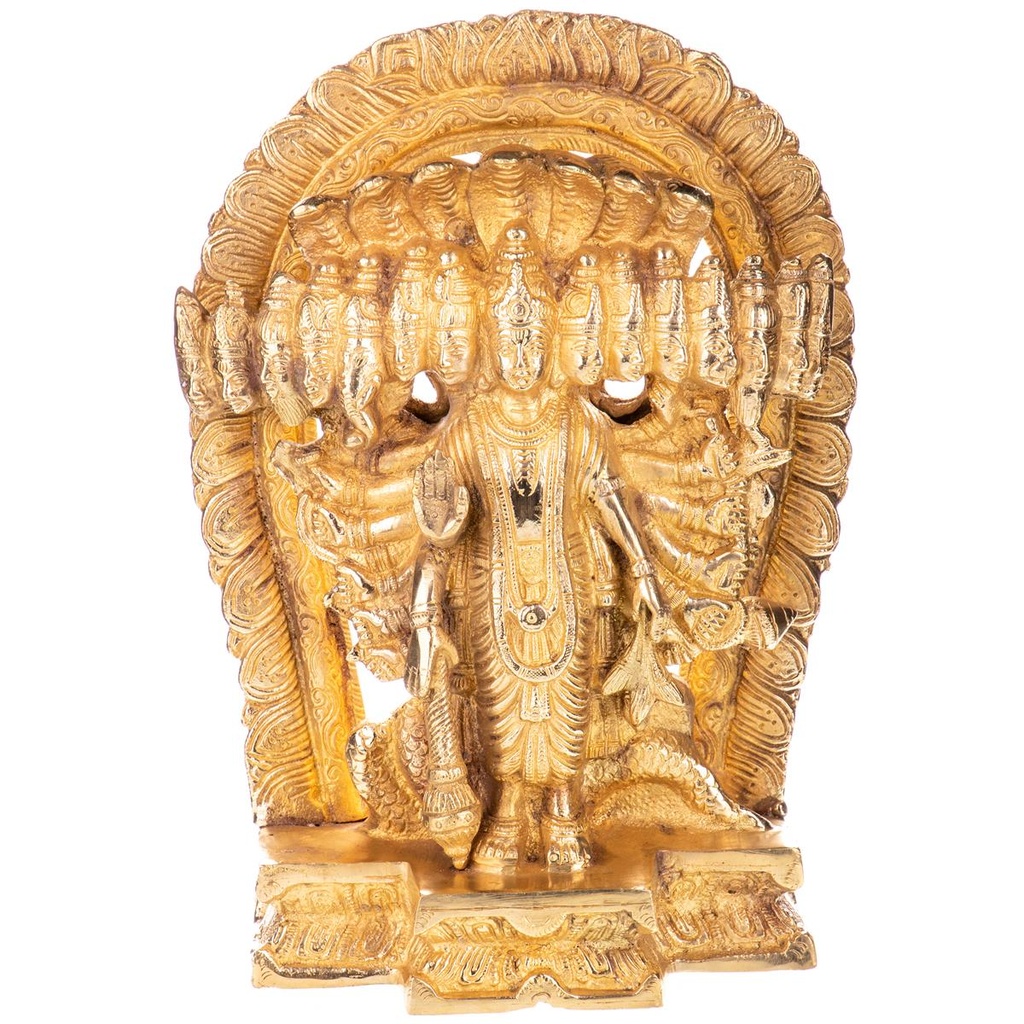 [LA-99057] Messingfigur Vishnu