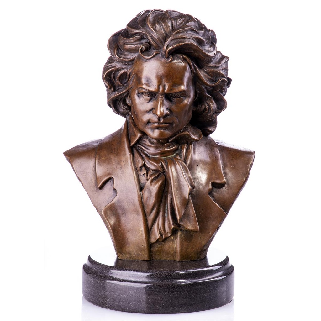 [LA-99088] Bronze Büste Skulptur Figur Beethoven