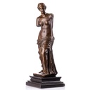Bronzeskulptur Bronzefigur Halbnackte Aphrodite Venus von Milo