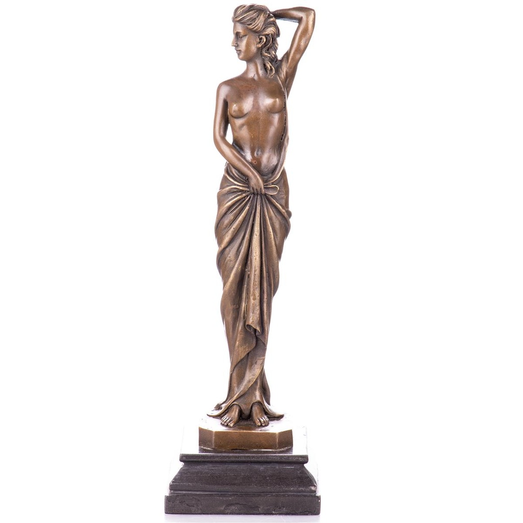 [LA-99149] Bronzeskulptur Bronzefigur Weiblicher Akt