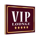 Holzschild 12x18 cm VIP Lounge 5 Sterne Geburtstag Feiern Party