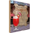 Holzschild 18x12 cm Rezept Daiquiri Zutaten Limettensaft England