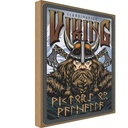 Holzschild 18x12 cm Wkinger Scandinavian Viking Europa