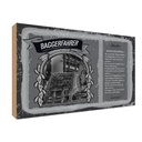 Holzschild 12x18 cm Baggerfahrer Beruf Arbeit