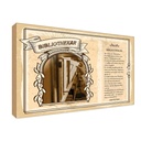 Holzschild 12x18 cm Bibliothekar Beruf Arbeit