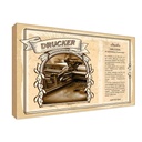 Holzschild 12x18 cm Drucker Beruf Arbeit