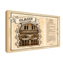 Holzschild 12x18 cm Glaser Beruf Arbeit