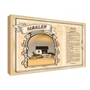 Holzschild 12x18 cm Makler Beruf Arbeit
