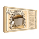 Holzschild 12x18 cm Postbotin Beruf Arbeit